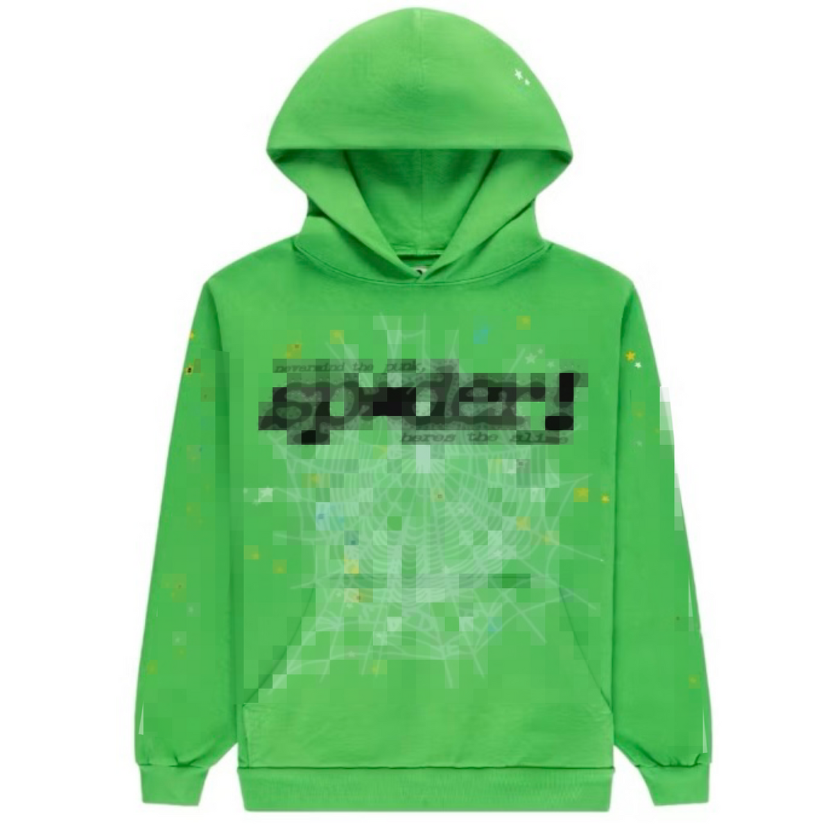 Sp*der Hoodie Green/Brown