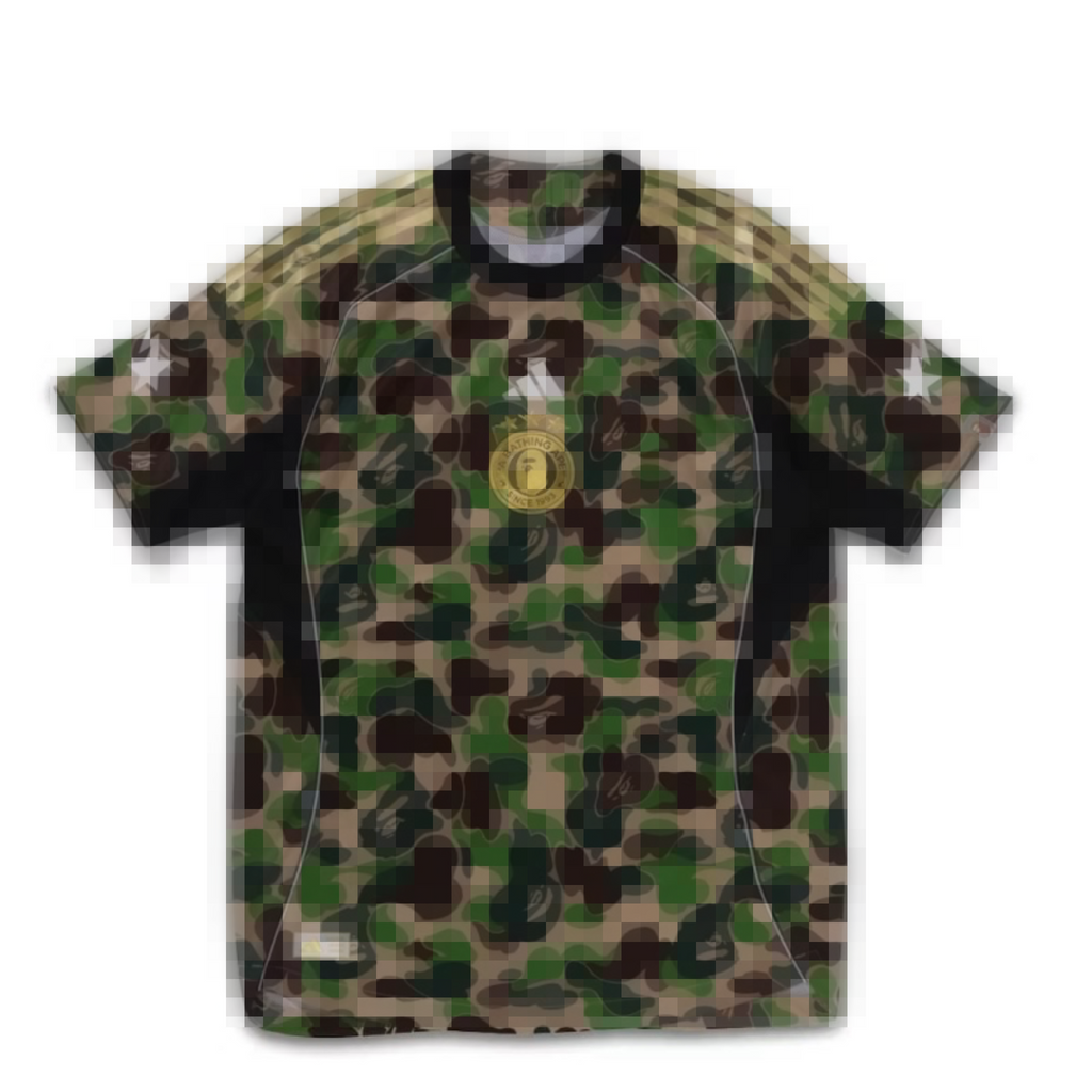 B*PE Soccer Jersey Black/Camo