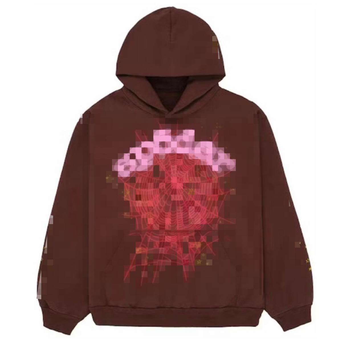 Sp*der Hoodie Green/Brown