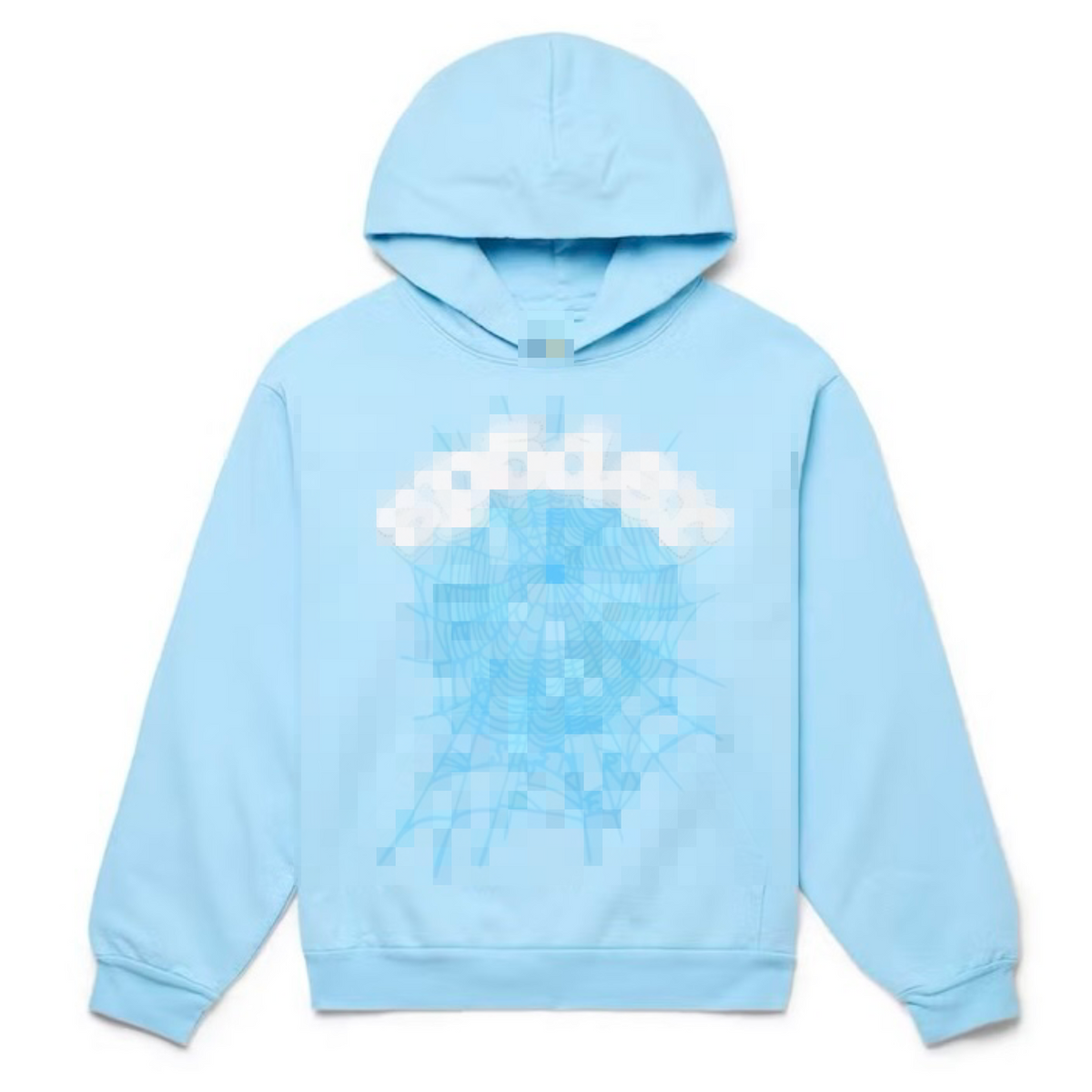 Sp*der Hoodie Pink/Blue